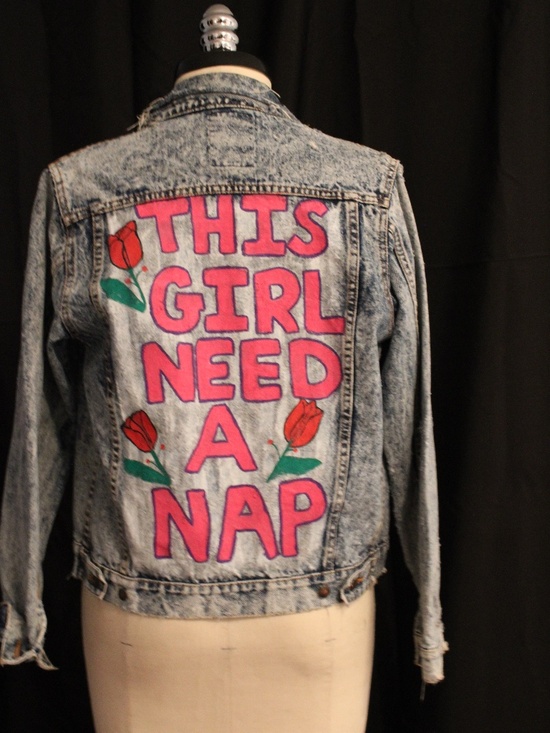Jackets & Blazers - Who likes naps Denim Jacket